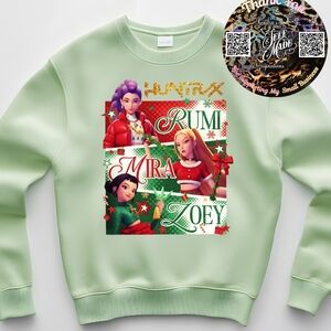 Custom Kids Sweatshirt - Kpop Demon Hunters